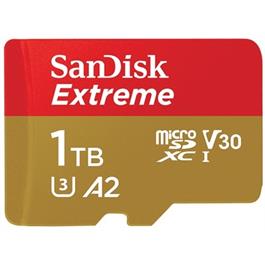 Sandisk 1TB Extreme Micro SDHC 160MB/s thumbnail