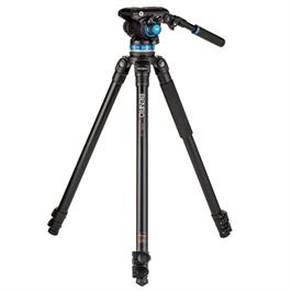 Benro A373F Aluminium Video Kit S6PRO Head with 75mm Half Ball thumbnail
