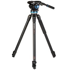 Benro A373F Aluminium Video Kit S8PRO Head with 75mm Half Ball thumbnail