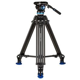 Benro A673TM Dual-Tube Aluminium Video Tripod & S8PRO Head 75mm Ball thumbnail