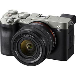 Sony a7C Silver Camera With FE 28-60mm f/4-5.6 Zoom Lens Kit thumbnail