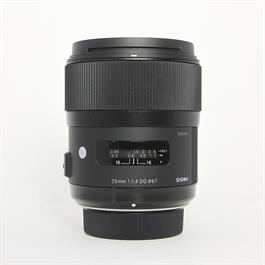 Used Sigma 35mm F/1.4 DG HSM Art Nikon thumbnail