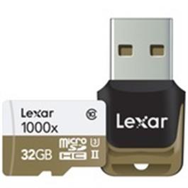 Lexar 32GB Micro SDHC 1000X UHS-II thumbnail