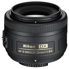 Nikon AF-S DX NIKKOR 35mm f/1.8G DSLR Camera Lens thumbnail