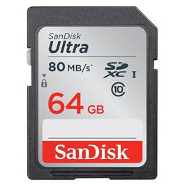 SanDisk Ultra SDXC 64GB 80MB/s Class 10 UHS-I thumbnail