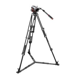 Manfrotto 504 Fluid Head with 546GB Aluminium Twin Leg Tripod Kit thumbnail