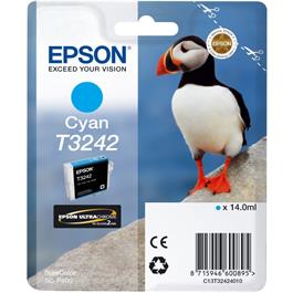 Epson Puffin T3242 Cyan Ink Cartridge for Epson SC-P400 thumbnail