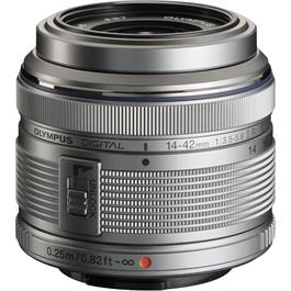 Olympus M.Zuiko Digital 14-42mm f/3.5-5.6 II R Zoom Lens - Silver thumbnail