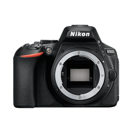 Nikon D5600 Digital SLR Camera Body - Black thumbnail