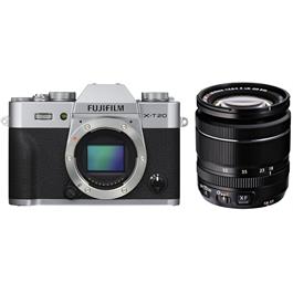 Fujifilm X-T20 Camera With XF 18-55mm LM OIS Lens Kit - Silver thumbnail