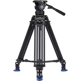 Benro Aluminium Twin Leg Video Tripod with BV10 Fluid Head Kit thumbnail