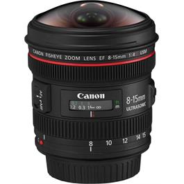 Canon EF 8-15mm f/4L Fisheye USM Lens thumbnail