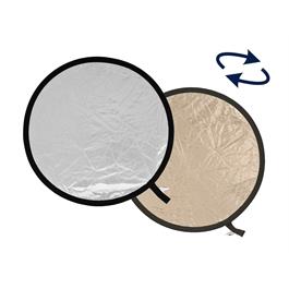 Lastolite Collapsible Reflector 50cm Sunlite/Soft Silver LL LR2028 thumbnail