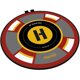 FlatHat 16" (40cm) Drone Pad - Gold Red thumbnail