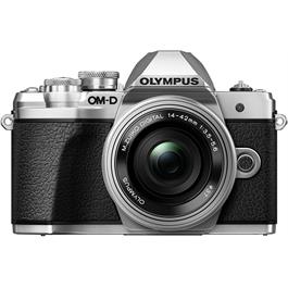 Olympus OM-D E-M10 Mark III Camera With 14-42mm EZ Lens Kit - Silver thumbnail