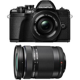 Olympus OM-D E-M10 Mark III & 14-42mm EZ & 40-150mm Twin Lens Kit - Black thumbnail