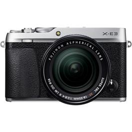 Fujifilm X-E3 Mirrorless Camera With XF 18-55mm Lens Kit - Silver thumbnail