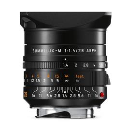 Leica SUMMILUX-M 28mm f/1,4 ASPH Black Anodised thumbnail
