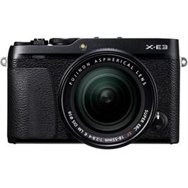 Fujifilm X-E3 Mirrorless Camera With XF 18-55mm Lens Kit - Black thumbnail