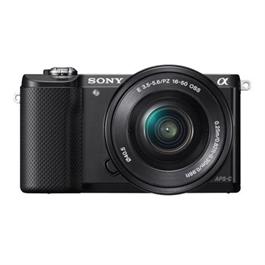 Sony A5100 compact system camera + 16-50mm Lens Black thumbnail