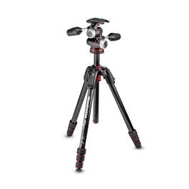Manfrotto 190 Go! Carbon Fibre Tripod with XPRO 3-Way Head thumbnail