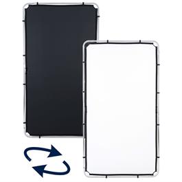Lastolite Skylite Rapid Fabric Medium 1.1 x 2m Black/White - LL LR81221R thumbnail