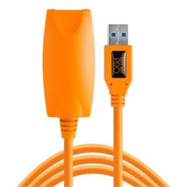 Tether Tools TetherPro USB 3.0 Active Extension, 16', Hi-Visibility Orange thumbnail