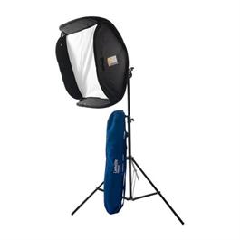 Lastolite Ezybox Hotshoe Kit 60x60cm (24") w/ Stand, Tilthead & Handle thumbnail