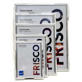 Kenro A4 (210 x 297mm / 8.27 x 11.7") Frisco Photo Frame - Silver thumbnail