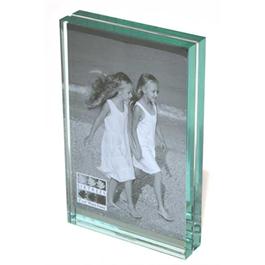 Swains 6 x 4" (15 x 10cm) Heavy Level Glass Vertical Photo Frame thumbnail