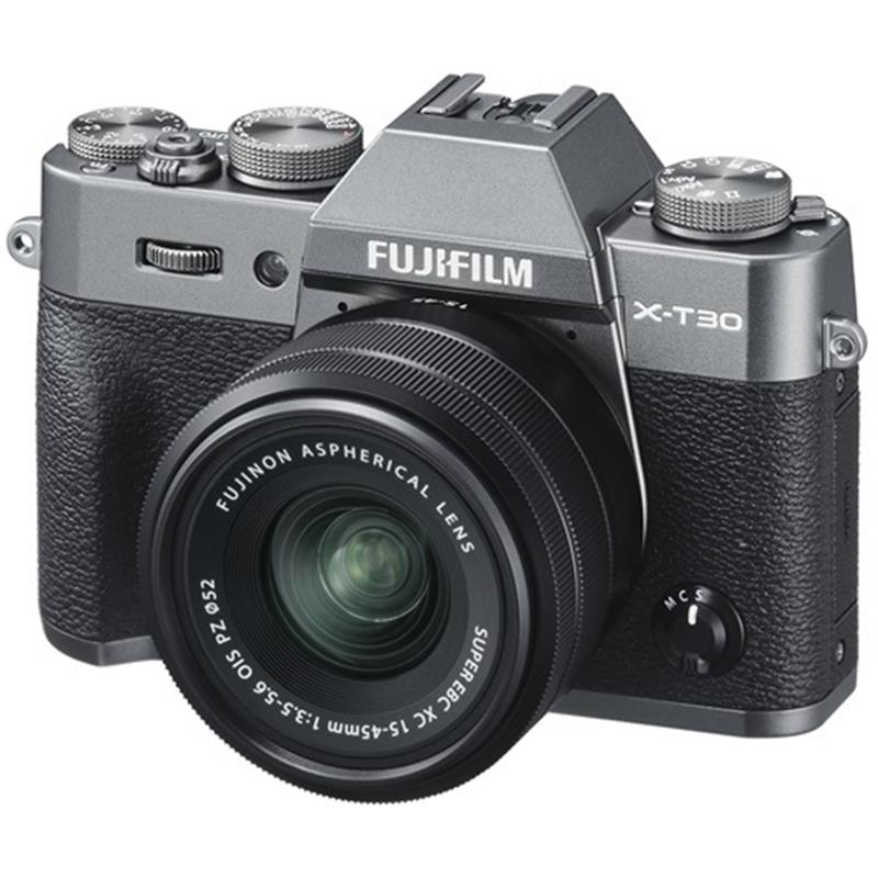 Fujifilm X-T30 & XC 15-45mm Kit Charcoal | Park Cameras