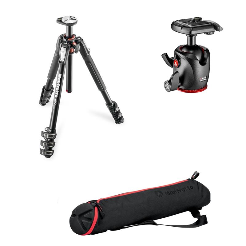 Manfrotto Tripod & Ball Head + Tripod Bag