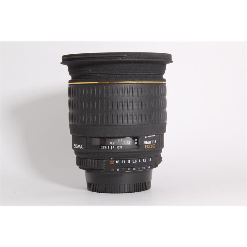 Used Sigma 20mm f1.8 EX DG (Nikon)