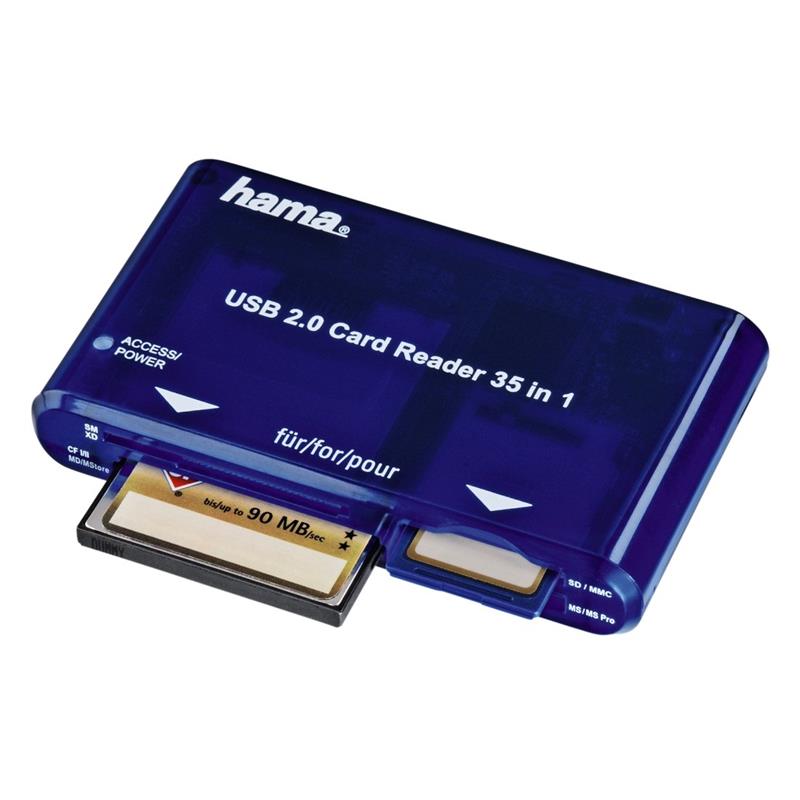 Hama 35in1 Card Reader USB 2.0