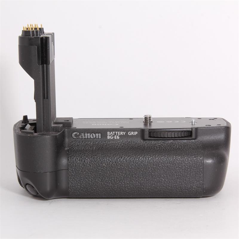 Used Canon BGE6 Battery Grip Very Good Boxed Park Cameras