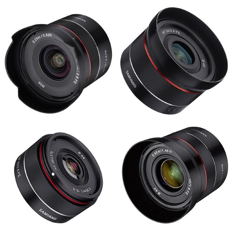 Samyang Tiny Prime AF Lens Kit - 18/24/35/45mm - Sony FE Mount | Park