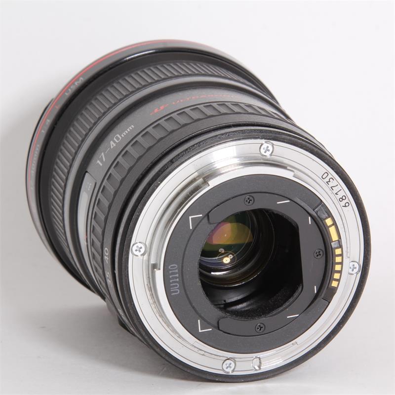 Used Canon 1740mm f/4L USM Very Good UnBoxed Park Cameras