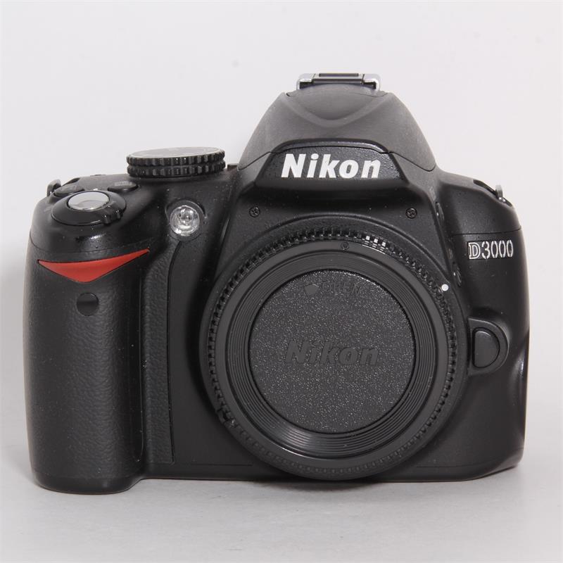 Used Nikon D3000 & 1855mm Lens Kit Very Good Boxed Park Cameras