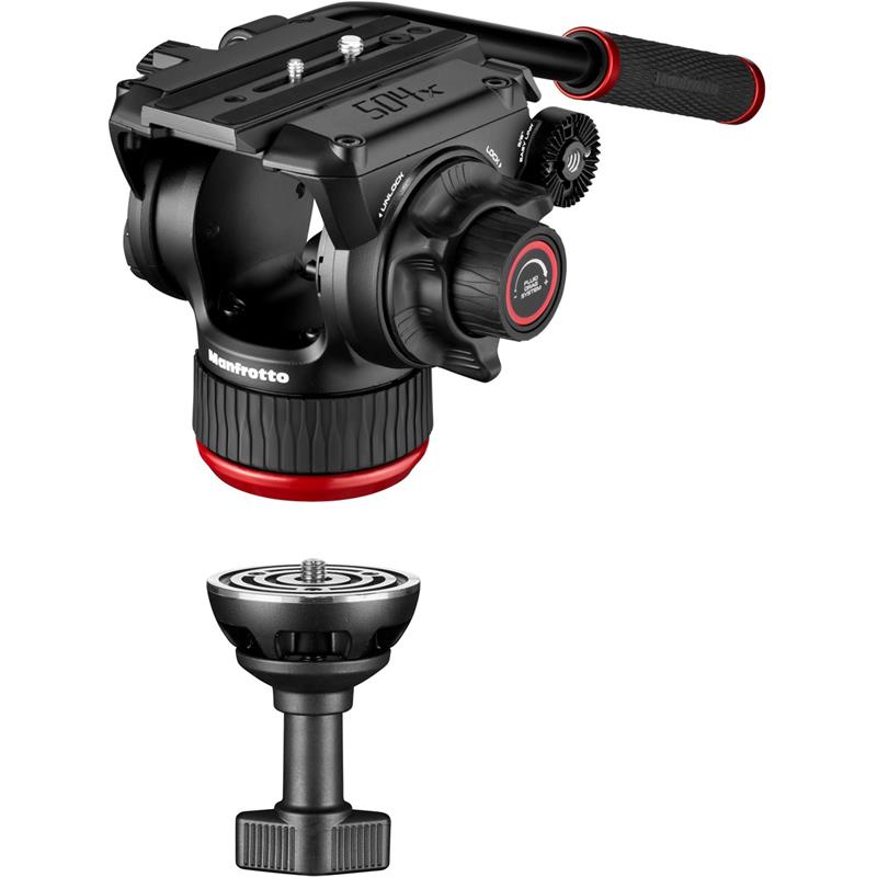 Manfrotto 504X Fluid Video Head And 536 Legs | Park Cameras