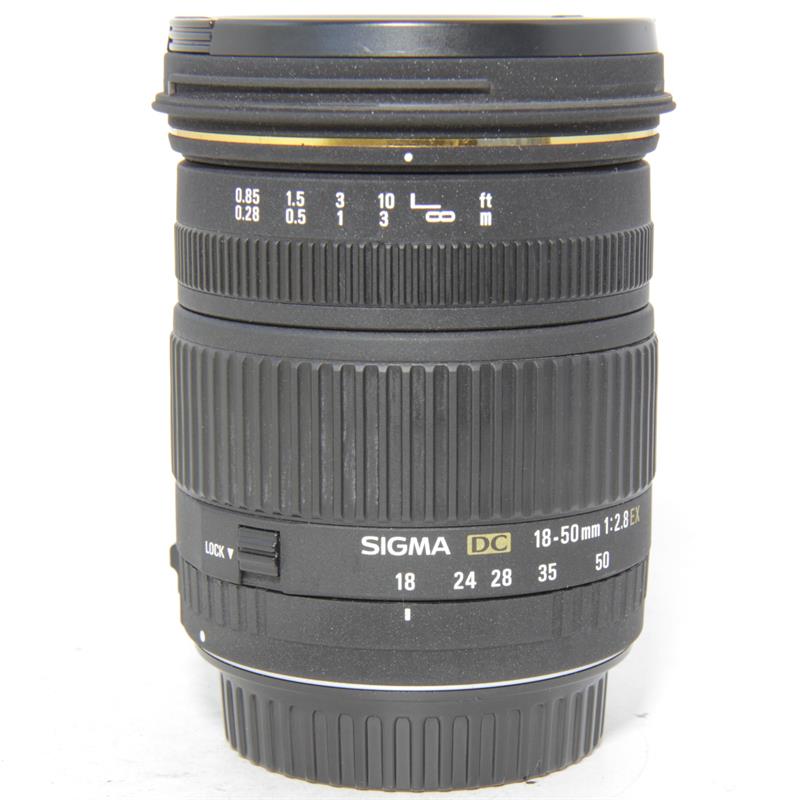 Used Sigma 18-50mm f/2.8 DC Lens Canon | Very Good | Unboxed | Park Cameras