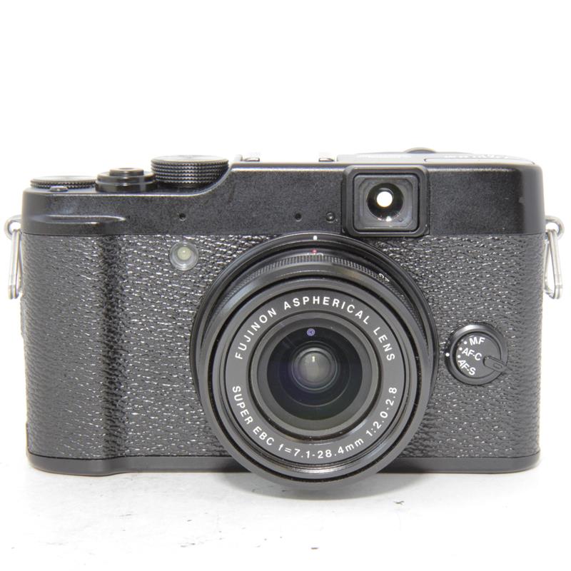 Used Fujifilm X10 Compact Camera Black Excellent Boxed Park Cameras
