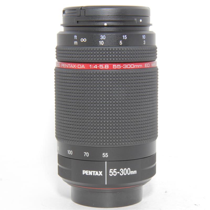 Used Pentax DA 55300mm f/45.8 WR Lens Like New Unboxed Park Cameras