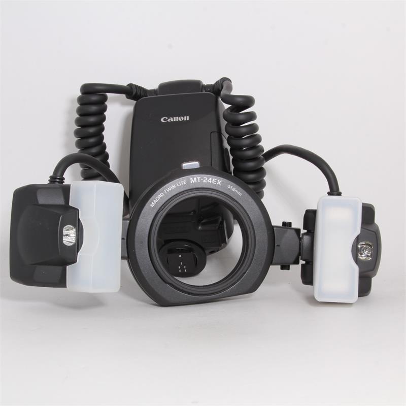 Used Canon MT24EX Macro Twin Lite Flash Very Good Boxed Park Cameras