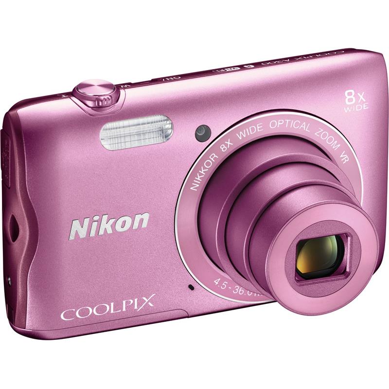 Nikon Coolpix A300 - Pink | Compact Camera | Park Cameras