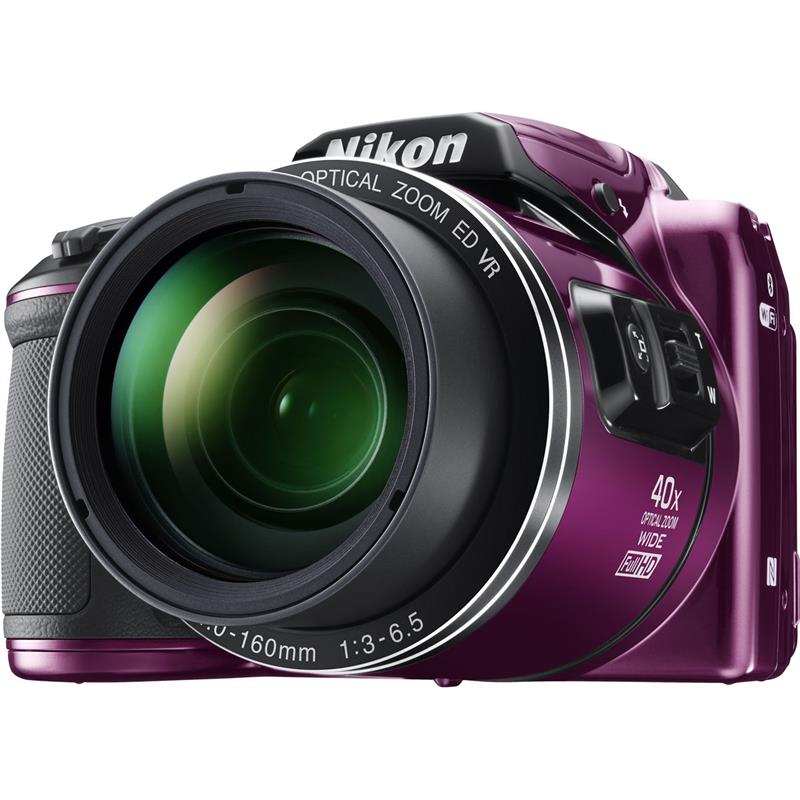 Nikon Coolpix B500 - Plum | Bridge Camera | Park Cameras