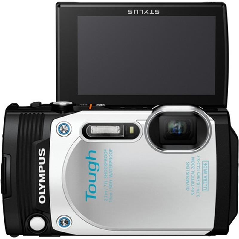 Olympus Stylus Tough TG-870 Digital Camera - White | TG870