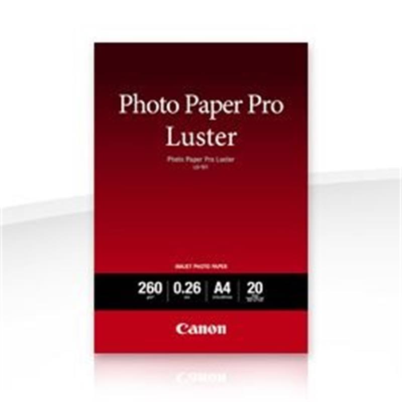 Canon Luster Photo Paper A2 25 Sheets Photographic Paper