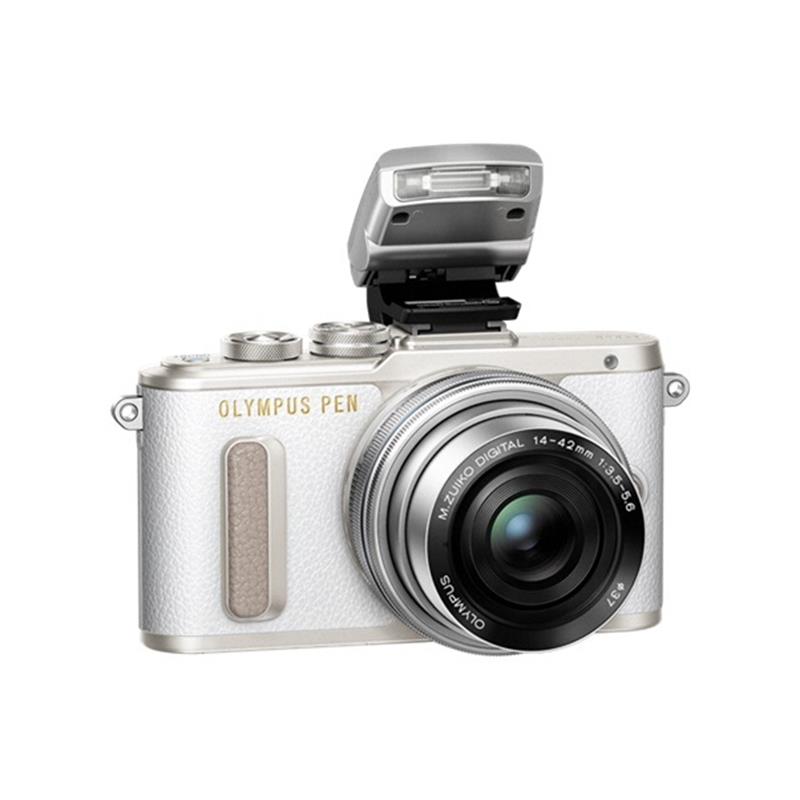 Olympus PEN EPL8 Digital Camera white + 1442mm Pancake Lens Kit