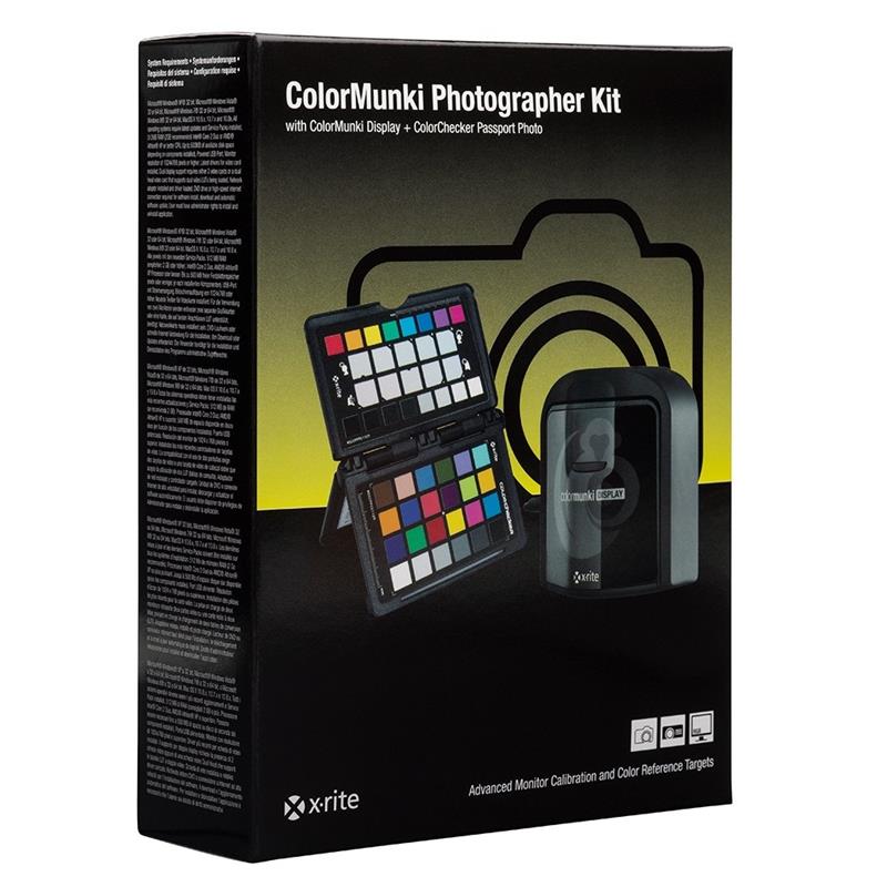 XRite ColorMunki Photographer Kit Colour Calibration