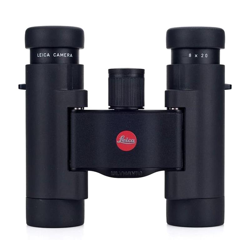 Leica ULTRAVID 8x20 Black Rubber Compact Binocular Park Cameras